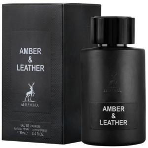 Perfume Maison Alhambra Amber & Leather Eau de Parfum Masculino 100ML